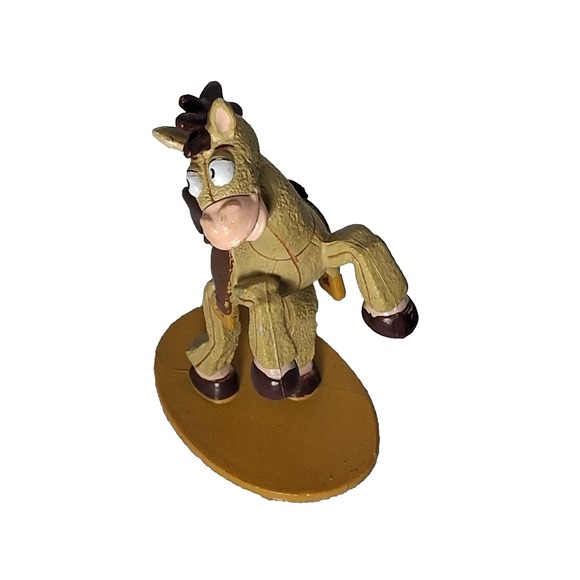 Vintage‎ Disney Toy Story Bullseye Horse Loose 3.25" PVC Figure Cake Topper Toy - Picture 3 of 6
